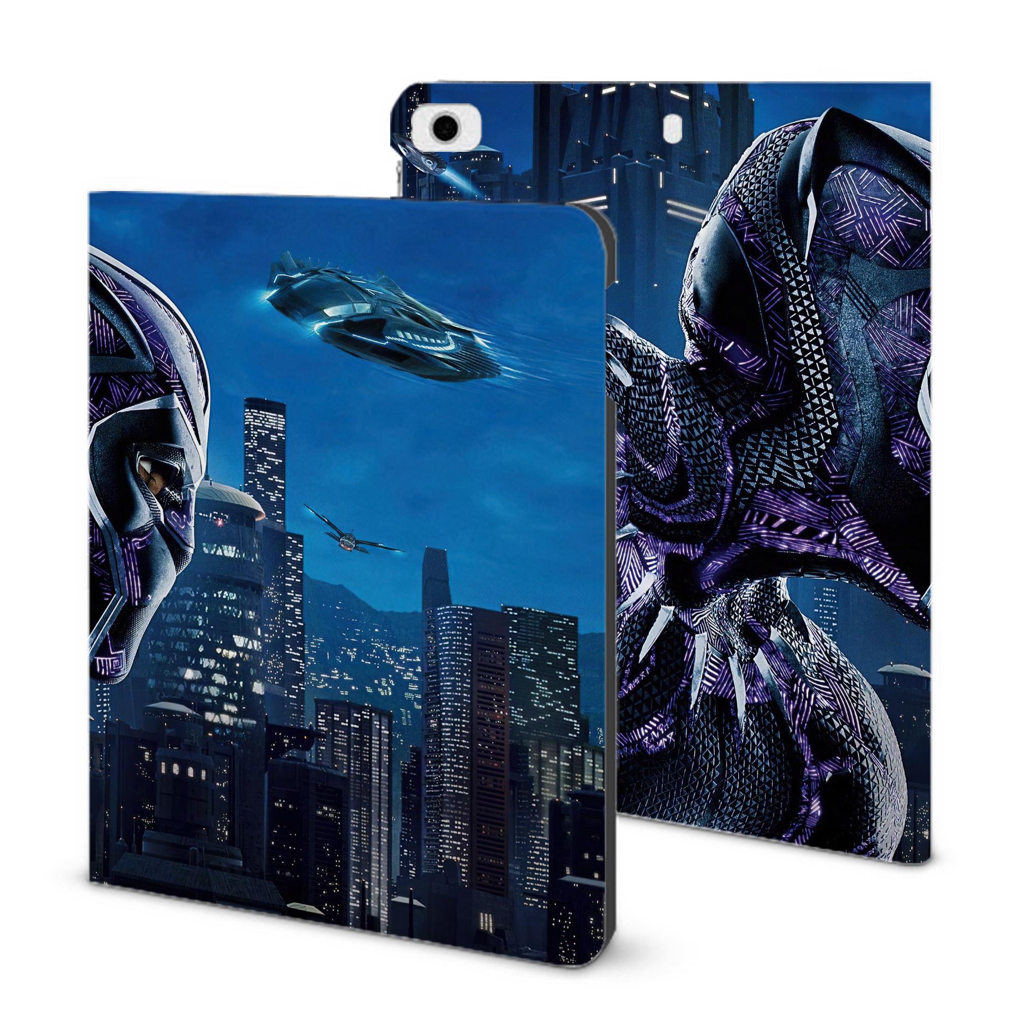 （画像用） アベンジャーズ The Avengers IPad ケース ブック型 PUレザー TPU 耐衝撃 軽量 薄型 ペン収納なし 全面保護 IPad 各モデル対応